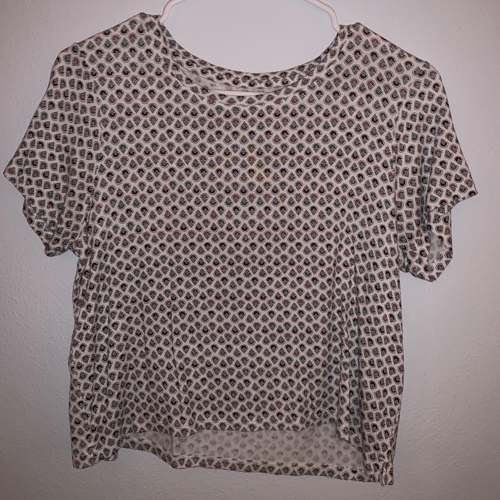 cropped tee